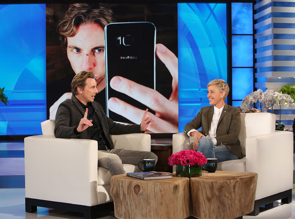 Dax Shepard, Ellen DeGeneres Dax Shepard, Ellen DeGeneres